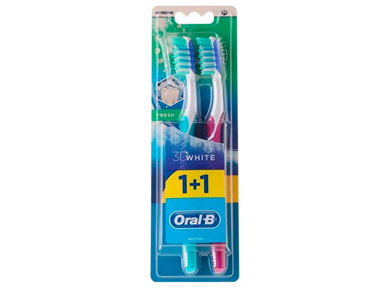 Oral-B Brush d.3D White Medium 1+1