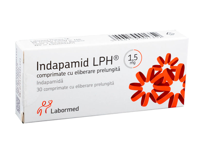 Индапамид LPH 1,5 мг comp.film.elib.prolong.