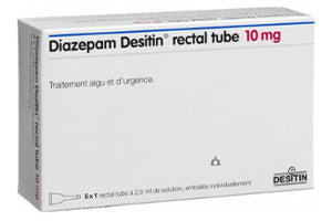 Diazepam 10mg/2.5ml sol.rectala