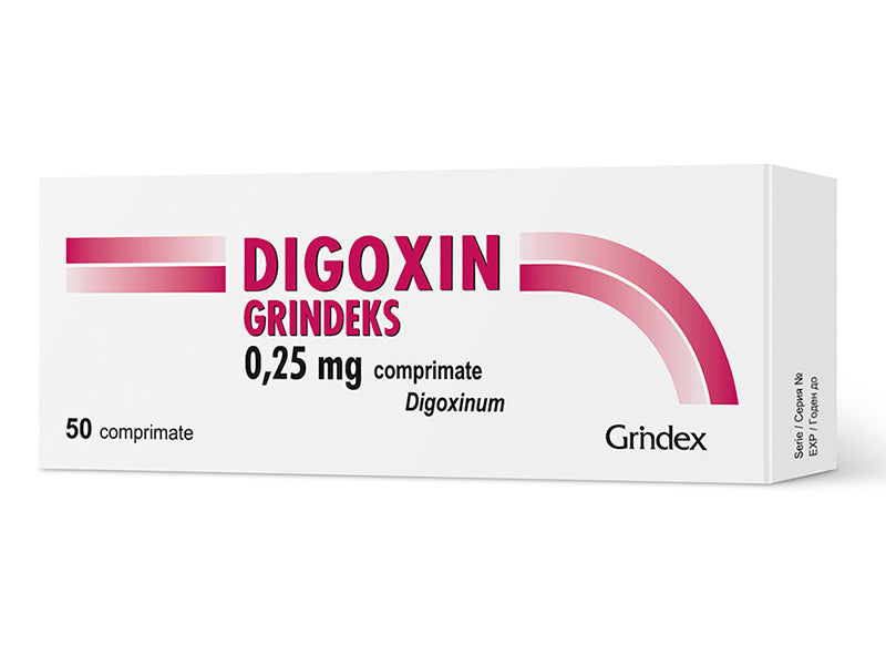 Дигоксин 0,25 мг комп.