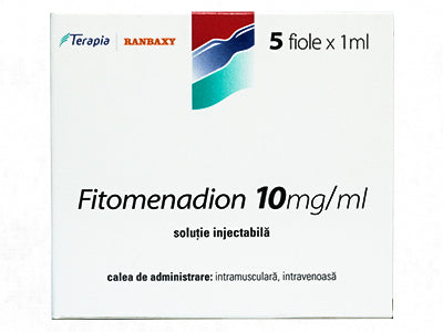 Fitomenadion 10mg/ml sol. inj. 1ml (Vit. K1)