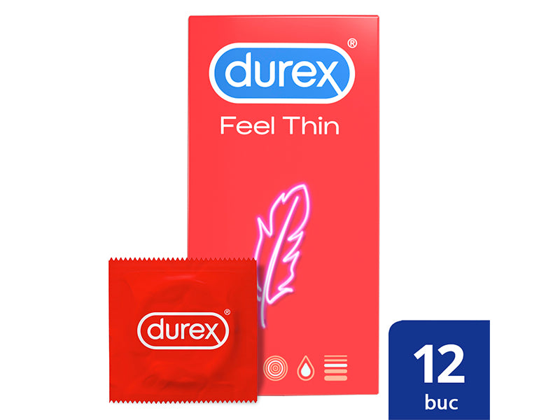 Durex Prezervative Feel Thin (5278230085772)