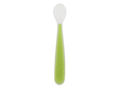 Chicco Lingurita silicon moale verde 6 luni+