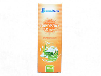 Faringospray 1.92mg/ml spray bucofaring. 30ml