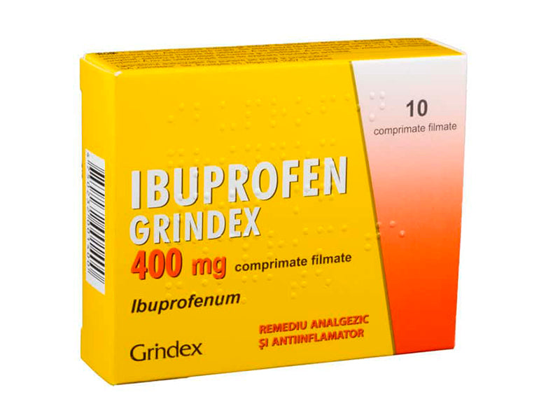 Ибупрофен Grindex 400 мг комп.