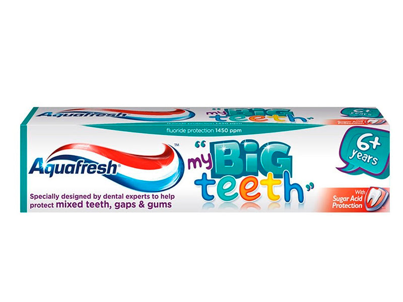 Aquafresh Pasta de dinti Big Teeth 6ani+ 50ml