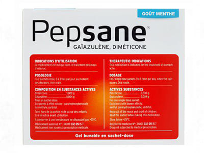 Pepsane gel oral 3g+0,0004g 10g