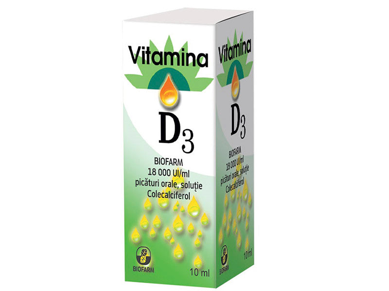Витамин D3 18000 МЕ/1мл капли для приема внутрь 10мл