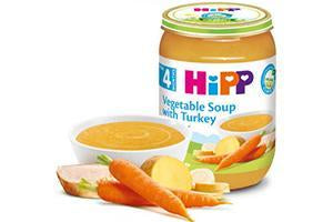 Hipp 7963 Pireu Supa legume Carne curcan 190g (5278568677516)