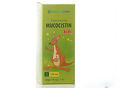 Mucocistin Kids 100mg/5ml sirop 120ml