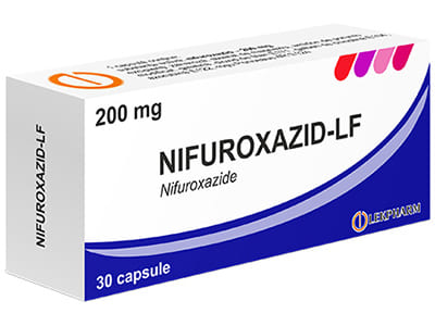 Nifurox 200mg caps. (Nifuroxazid-LF)