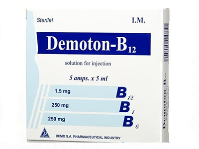 Demoton-B12 sol.inj. 5ml
