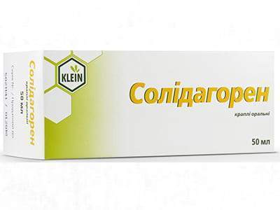 Solidagoren picaturi orale