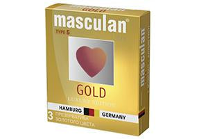 Masculan Prezervative Gold (5278611832972)