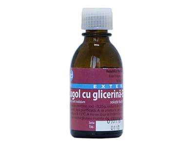 Lugol cu glicerina sol. 25g (5066414227596)
