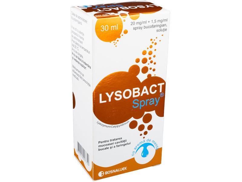 Lysobact Spray bucof. Menta 30ml (5066410098828)