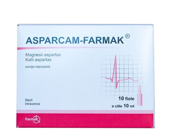 Asparcam-Farmak 45.2mg+40mg 10ml