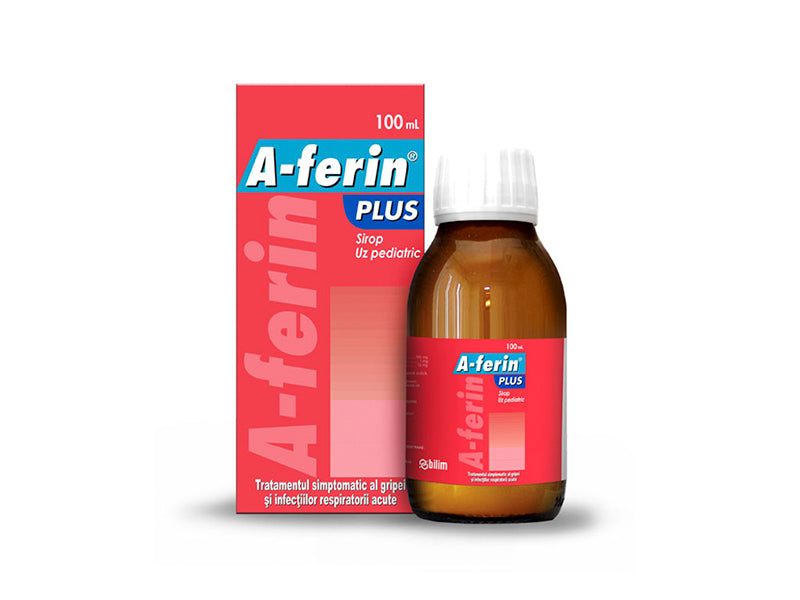 A-ferin Plus 160mg+1mg+15mg/5ml 100ml (5066274177164)