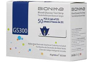 Bionime Teste pu Glucometru GS300 Righest N50 (5260225970316)