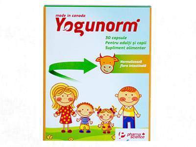 Yogunorm caps. (Yogurt) (5066367926412)