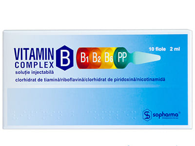 Vitamina B Complex sol.inj. 2ml
