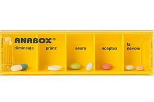 Organizator de medicamente zilnic Anabox