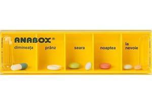 Organizator de medicamente zilnic Anabox (5279000658060)