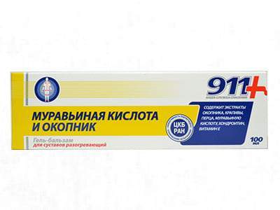 911 Acid formic Tataneasa Gel-Balsam articulatii 100ml (5260270665868)