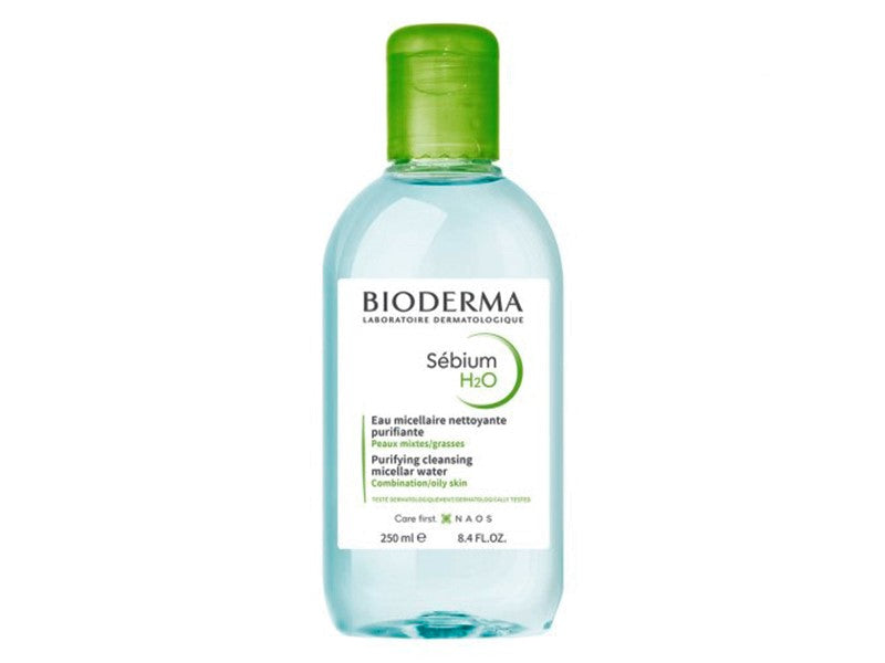 Bioderma Sebium H2O очищающий лосьон для лица и зоны декольте 250мл