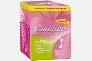 Carefree Aloe Individual Pack absorbante Ultra-Subtire N20 (5279349112972)