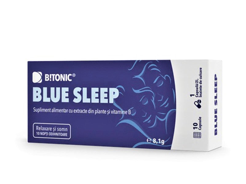 Bitonic Blue Sleep caps.