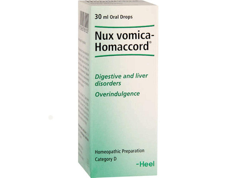 Nux vomica-Homaccord pic.orale, sol. 30ml