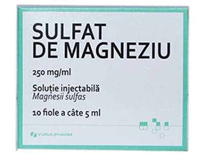 Magneziu sulfat 250mg/ml sol.inj. 5ml (5279976063116)