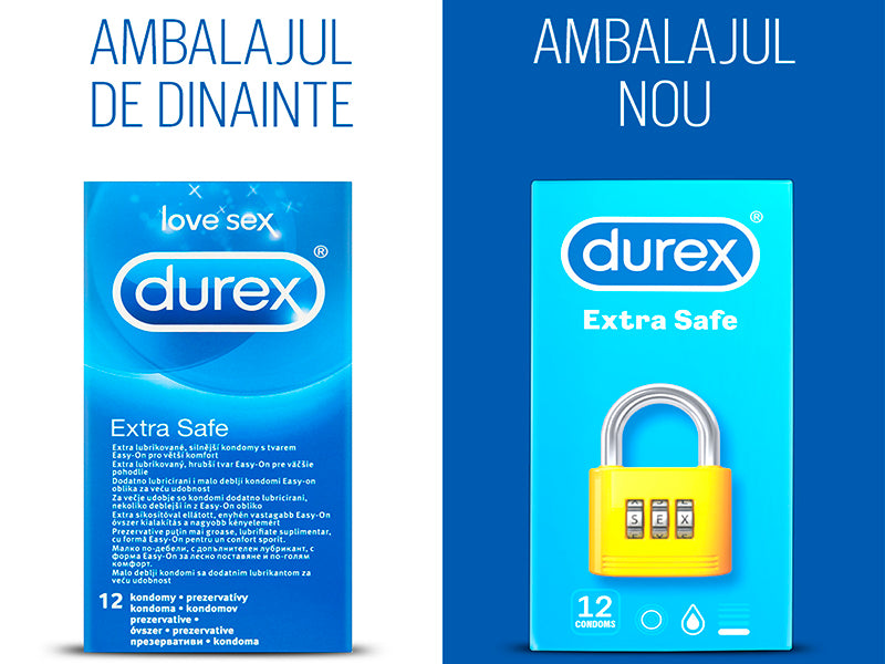 Durex Prezervative Extra safe (5277323559052)