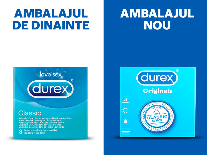 Durex Prezervative Clasic (5277325721740)