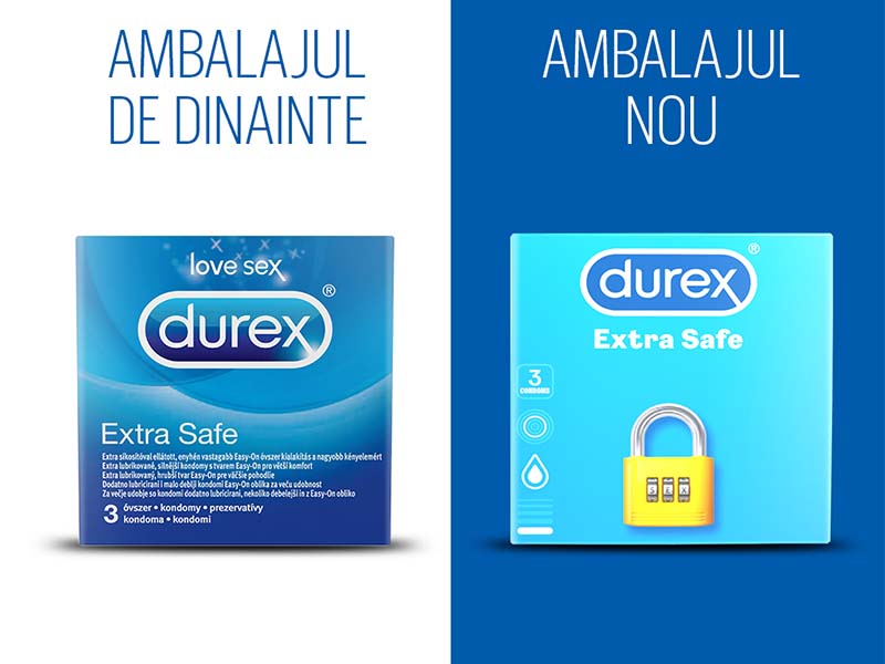 Durex Prezervative Extra safe (5277327556748)