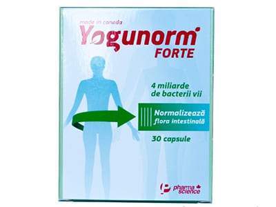 Yogunorm Forte caps. (Yogurt) (5066368123020)