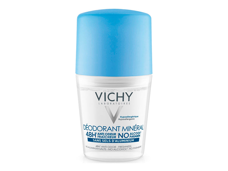 Роликовый минеральный дезодорант Vichy 50 мл