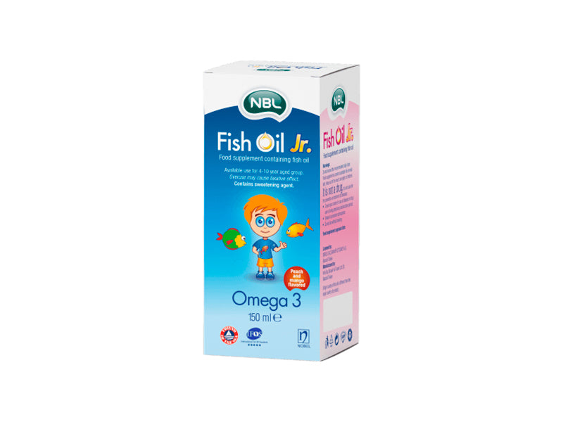 NBL Fish Oil Junior sirop 150ml (5066256711820)