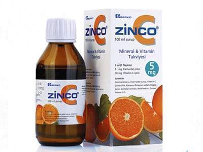 Zinco-C (Zn+ Vit.C) sirop 100ml (5280001818764)