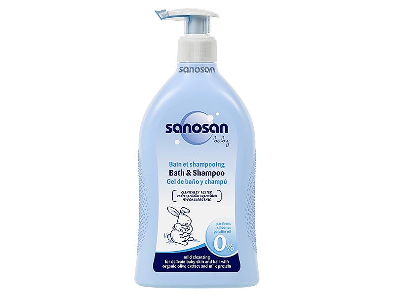 Sanosan Baby Bath & Shampoo 500 ml (5280002506892)