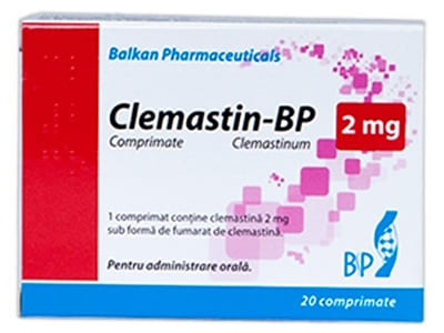Clemastin 2mg
