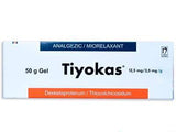 Тийокас гель 12,5мг/2,5мг 50г