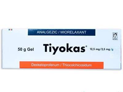 Tiyokas gel 12.5mg/2.5mg 50g (5280015810700)