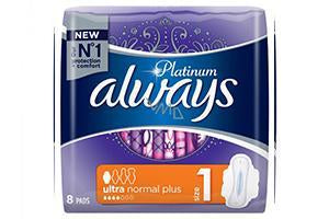Always Absorb.platinum norm 8pcs size 1