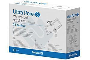 Pansament adeziv Medrull Ultra Pore steril, impermiabil 9cmx15cm (5280016564364)
