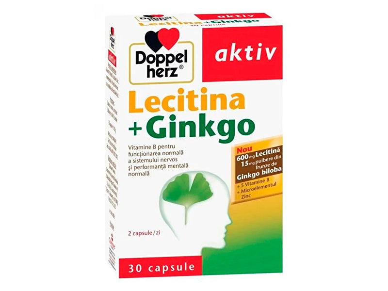 Doppelherz Lecitina+Ginkgo