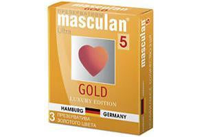 Masculan Prezervative Gold (5280029540492)