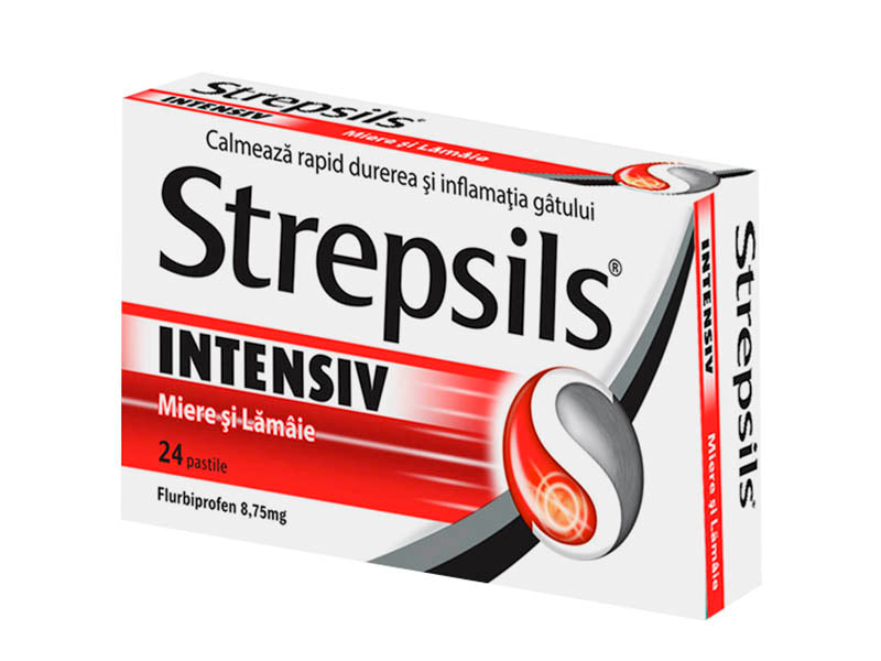 Strepsils Intensiv Miere si lamaie