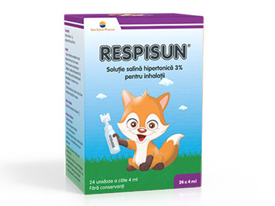 Respisun solutie hipertonica 3% 4ml